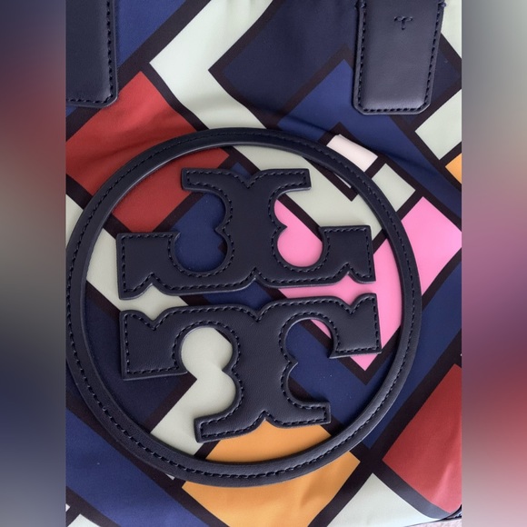 Tory Burch Ella Printed Mini Tote NWT - Picture 3 of 16